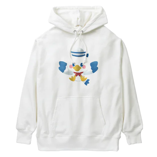 カモメの水平さん Heavyweight Hoodie