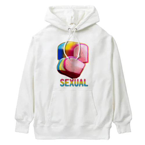 「🍞セクシャル」文字付き Heavyweight Hoodie