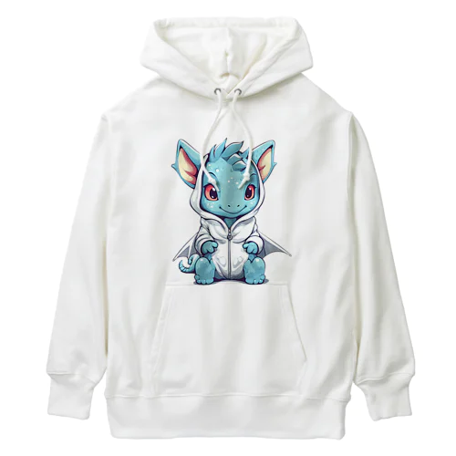 パーカーを着ているドラゴン Heavyweight Hoodie