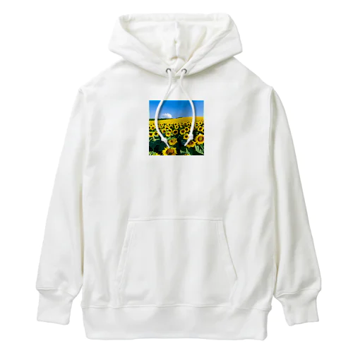 ヒマワリ畑 Heavyweight Hoodie