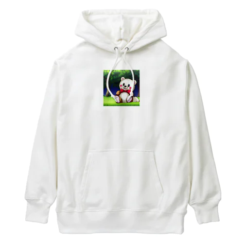 かわいい熊ちゃん　おがわくん Heavyweight Hoodie