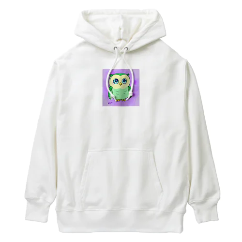 幸せふくろうグッズ Heavyweight Hoodie