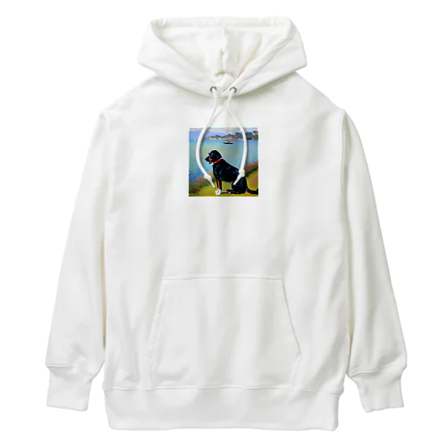 モネの犬 Heavyweight Hoodie