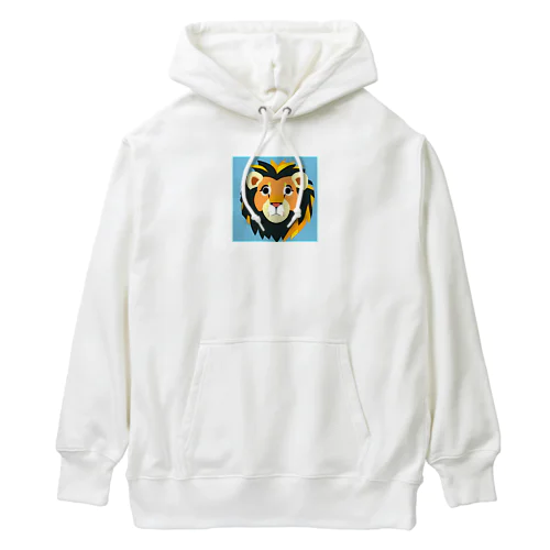 ライオンさん Heavyweight Hoodie