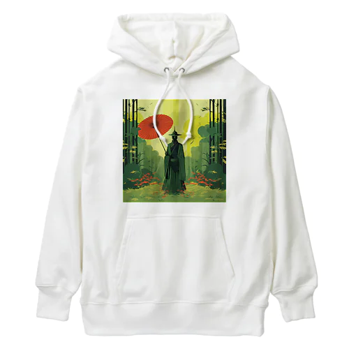 グリーンサムライ2 Heavyweight Hoodie