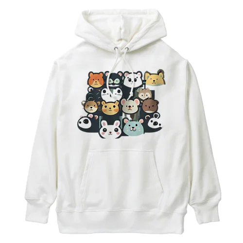 不思議なアニマルズパート3 Heavyweight Hoodie