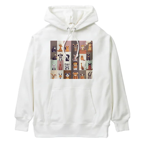 不思議アニマルズパート4 Heavyweight Hoodie