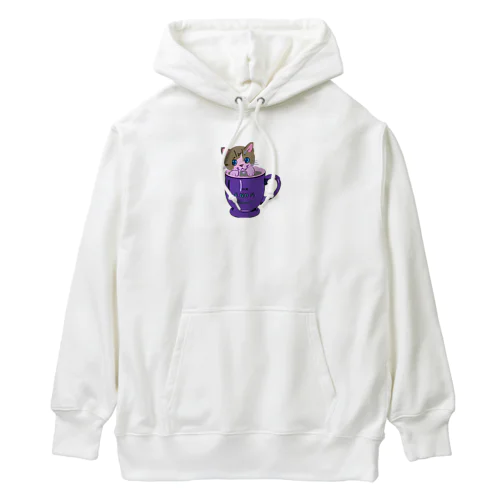 いつも貴方のそばに居てくれる仔猫ちゃん Heavyweight Hoodie