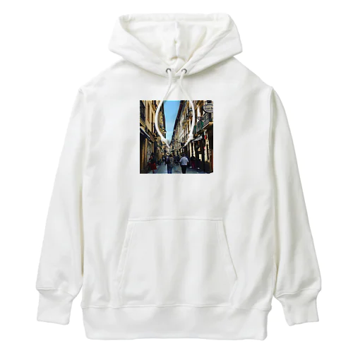 バスクのバル　風景 Heavyweight Hoodie