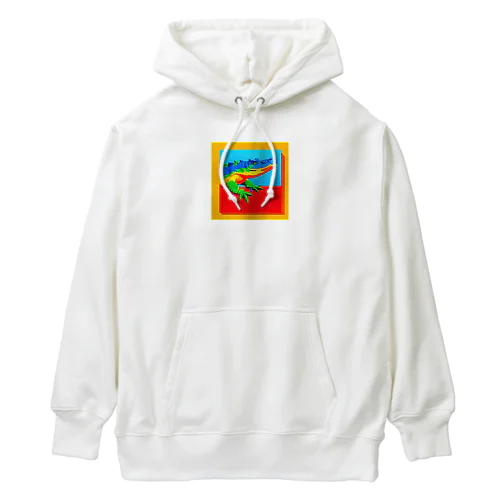 カラフルクロコダイル Heavyweight Hoodie