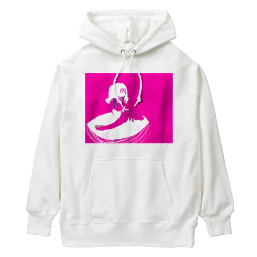 紫の柔肌 Heavyweight Hoodie