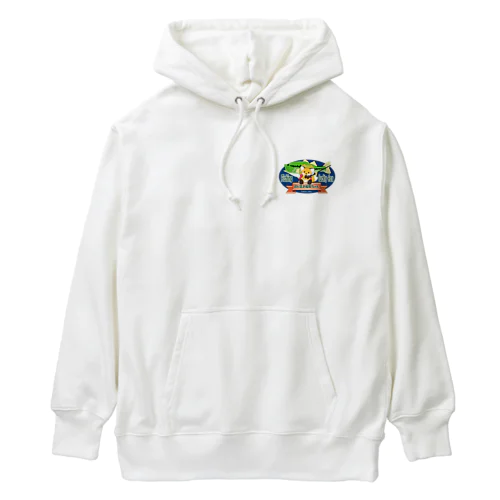 『釣り吉お稲荷ちゃん🎣🦊』Ａ楕円型 Heavyweight Hoodie