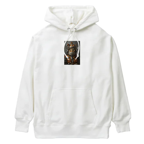 クールなネコ Heavyweight Hoodie