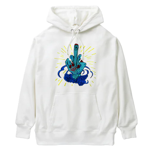 ムカつく事あるよね Heavyweight Hoodie