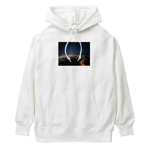 夜景ファッション - エレガントで洗練された夜のスタイル Heavyweight Hoodie