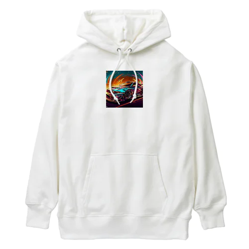 シルビアイラスト Heavyweight Hoodie