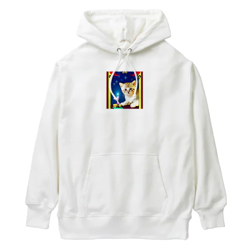 占い猫ちゃん Heavyweight Hoodie