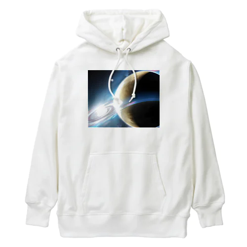 宇宙へGo!新人類誕生！ Heavyweight Hoodie