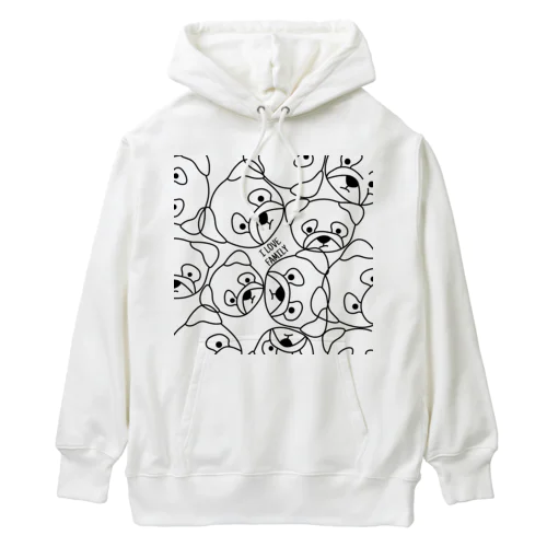 Dog family Heavyweight Hoodie