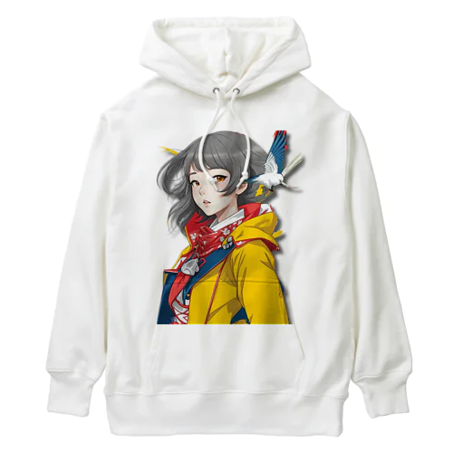 大正レトロJYOSI　レイナ Heavyweight Hoodie