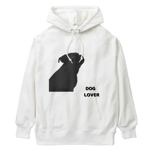 DOG LOVER（パグ） Heavyweight Hoodie