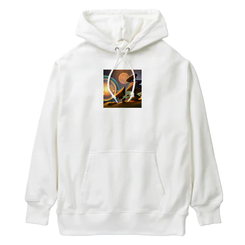 奇抜な図形 Heavyweight Hoodie