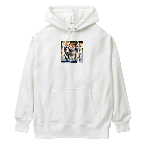 3匹のコシバ Heavyweight Hoodie