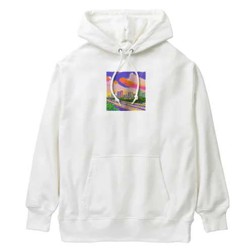 水彩のマニラグッズ Heavyweight Hoodie