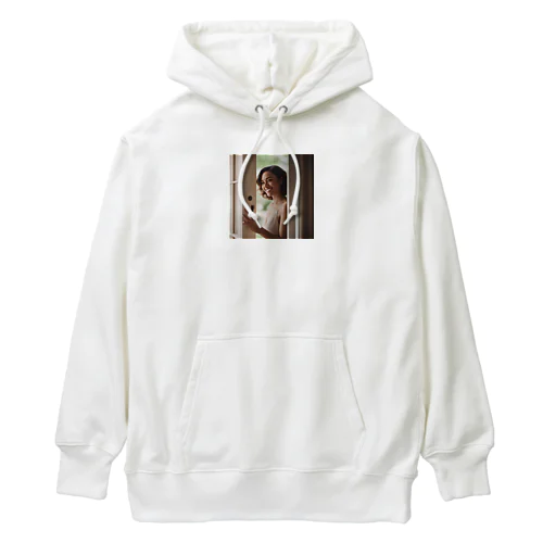 笑顔がすてき Heavyweight Hoodie