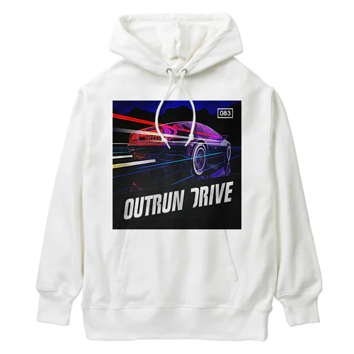 OUTRUN DRIVE Heavyweight Hoodie