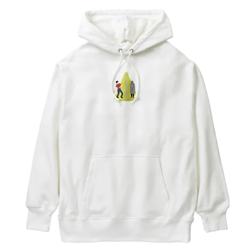 街頭でばったりおばけ Heavyweight Hoodie