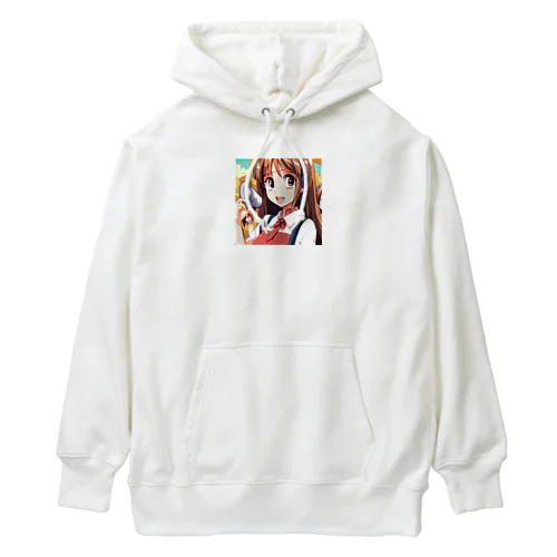 ヘッドホン美少女 Heavyweight Hoodie