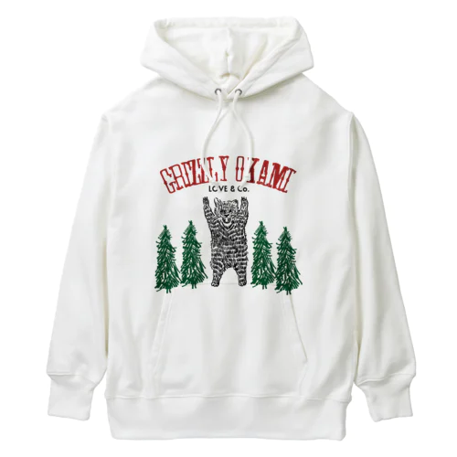 ひぐまのおかみちゃん Heavyweight Hoodie