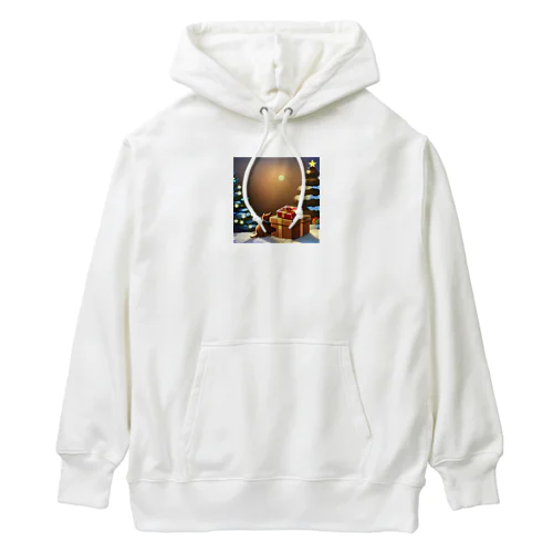 可愛すぎるクリスマスのグッズ Heavyweight Hoodie