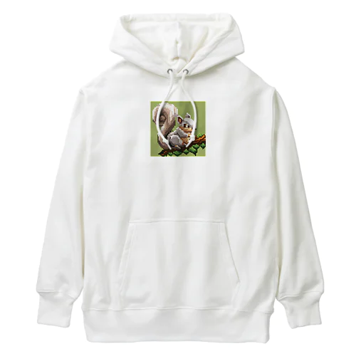 ドット絵のりすくん Heavyweight Hoodie