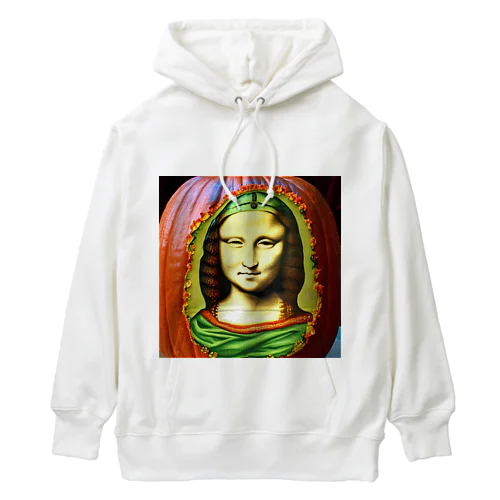 女性の微笑み Heavyweight Hoodie