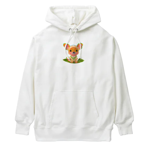 かわいいチワワの日常生活 Heavyweight Hoodie