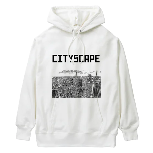 CITYSCAPE ヘビーウェイトパーカー