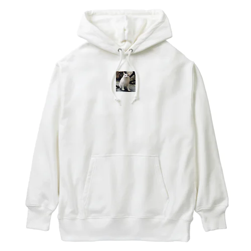 ニッコリニャンコ Heavyweight Hoodie