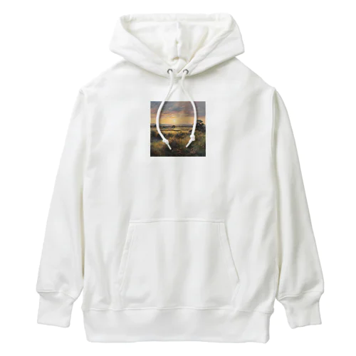 朝の太陽グッズ Heavyweight Hoodie