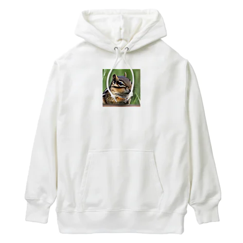 シマリスのグッズ Heavyweight Hoodie