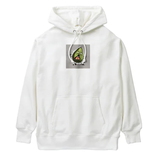 アングリーダンシングアボカド Heavyweight Hoodie