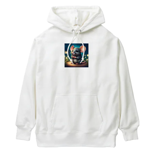 可愛いマウス Heavyweight Hoodie