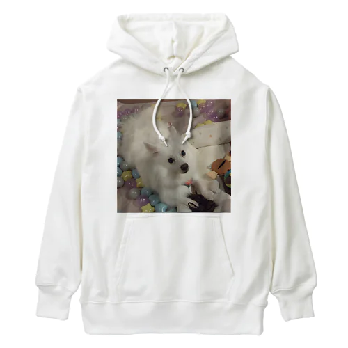 愛犬パールグッズ　Mipa♥日本スピッツ Heavyweight Hoodie