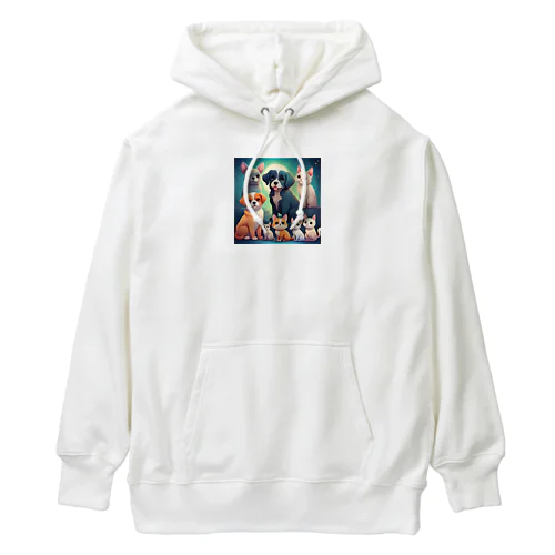 可愛いペットたちのグッズです。 Heavyweight Hoodie