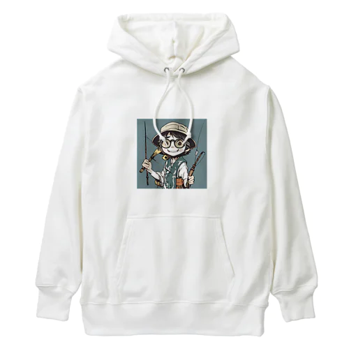 yuu1994の顔 Heavyweight Hoodie