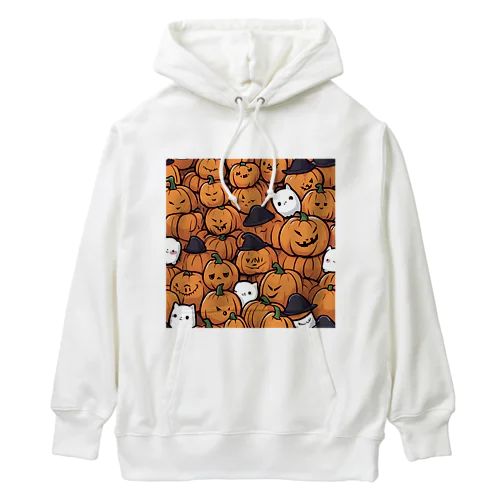 ハロウィン　かぼちゃグッズ Heavyweight Hoodie