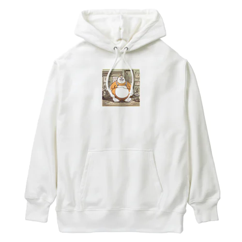 猫 Heavyweight Hoodie