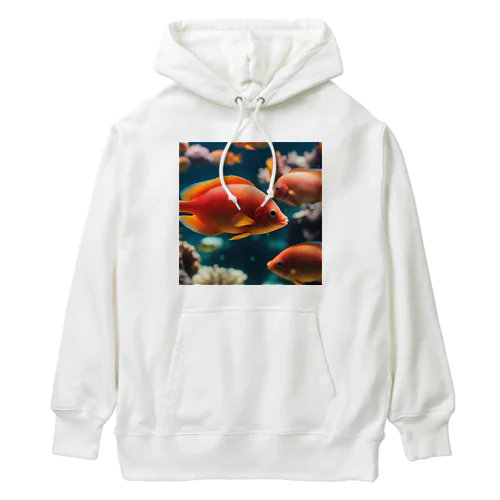 珊瑚の楽園、美魚群グッズ Heavyweight Hoodie