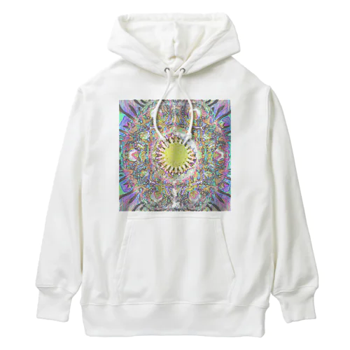 サイケデリックな太陽 Heavyweight Hoodie